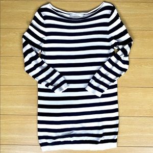 Ann Taylor LOFT striped lightweight sweater small